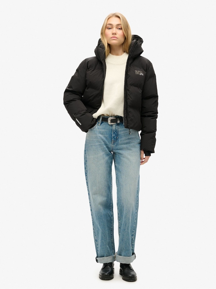Superdry Hooded Boxy com Puffer Jacket - Imagem 2 de 4