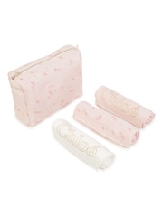 Chloé Baby Pink Newborn Muslin 100% Cotton Gift Set with Giftbox - Bild 3 von 6