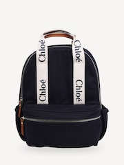 Chloé Baby Blue Logo Changing Bag Backpack Set - Image 1 of 7