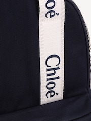 Chloé Baby Blue Logo Changing Bag Backpack Set - Image 7 of 7