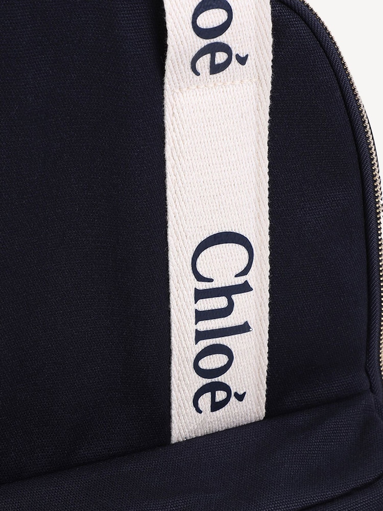 Chloé Baby Blue Logo Changing Bag Backpack Set - Image 7 of 7