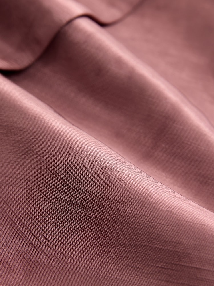 Pink Premium Single Breasted Satin Blazer with Linen - Image 7 of 7