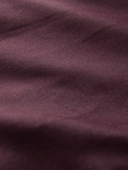 Burgundy Red Zip Through Bomber Jacket - Image 4 of 4