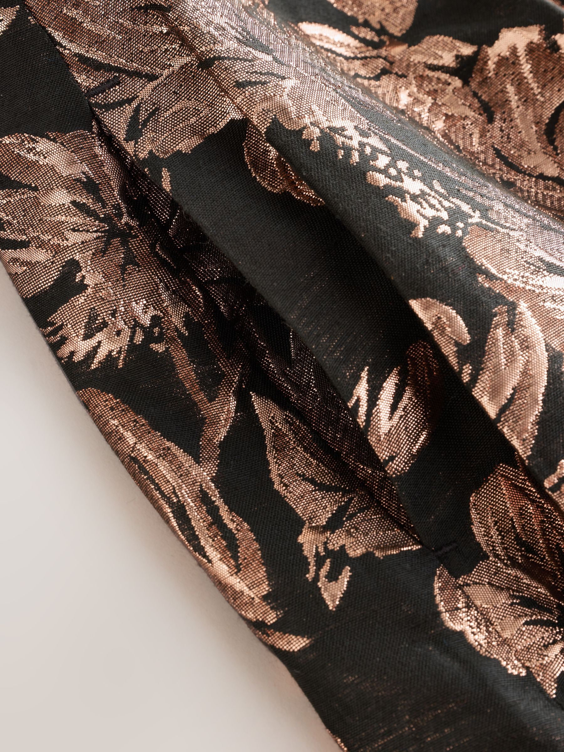 Buy Black/Gold Jacquard Bomber Jacket from Next Jordan