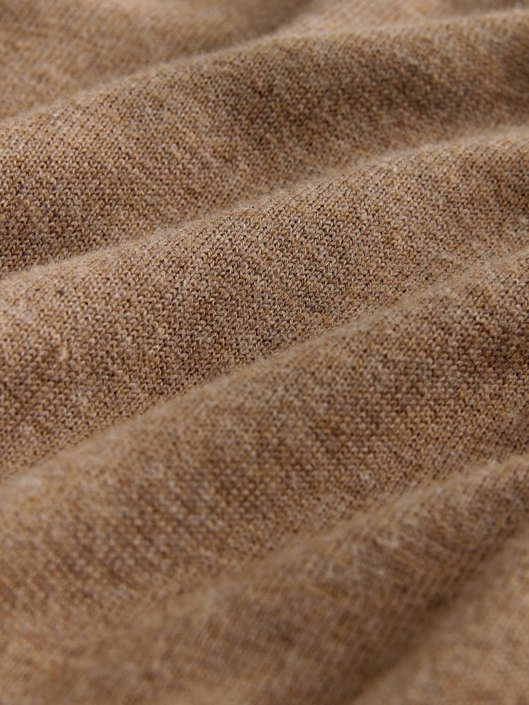 Camel Soft Touch Cotton Rich Longline Cardigan - Image 2 of 4