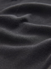 Black Soft Touch Longline Cardigan With Cotton - Image 7 of 7