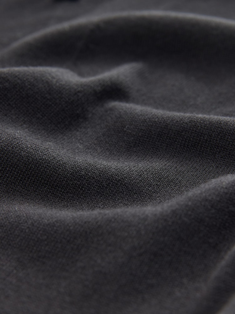 Black Soft Touch Longline Cardigan With Cotton - Image 7 of 7