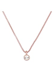 Ted Baker Rose Gold Tone SININAA: Crystal Pendant Necklace - Image 4 of 8