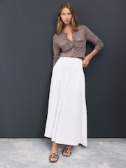 Mole Soft Touch Pocket Front Cardigan With Cotton - Image 2 of 8