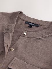 Mole Soft Touch Pocket Front Cardigan With Cotton - Image 8 of 8