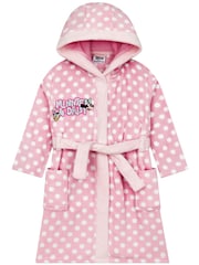 Character Pink Disney Minnie Mouse and Daisy Duck Pyjamas And Dressing Gown - Image 4 of 11