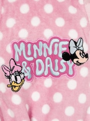 Character Pink Disney Minnie Mouse and Daisy Duck Pyjamas And Dressing Gown - Image 5 of 11