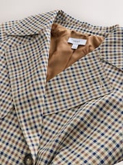 Check Trench Coat - Image 2 of 3