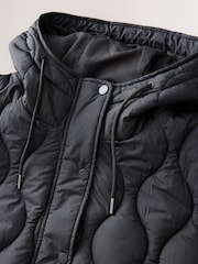 Negro - Chaqueta guateada ligera - Imagen 2 de 3
