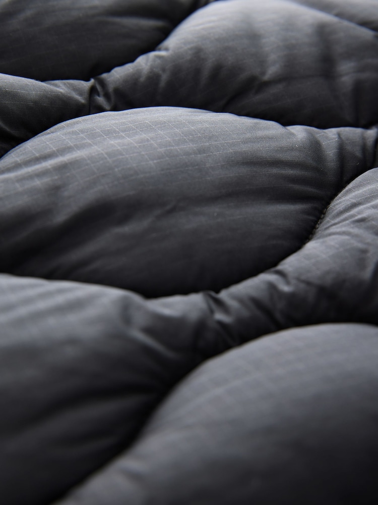 Black Lightweight Quilted Jacket - Image 3 of 3 Black Lightweight Quilted Jacket - Image 3 of 3