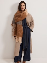 Phase Eight Blue Gemma Denim Collared Jumpsuit - Image 6 of 7