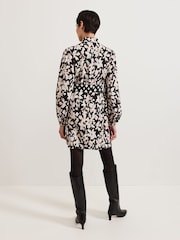 Phase Eight Natural Dolly Jacquard Mini Tunic Dress - Image 2 of 5