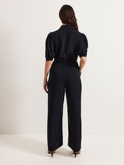 Phase Eight Blue Candice Zip Jumpsuit - Image 2 of 6