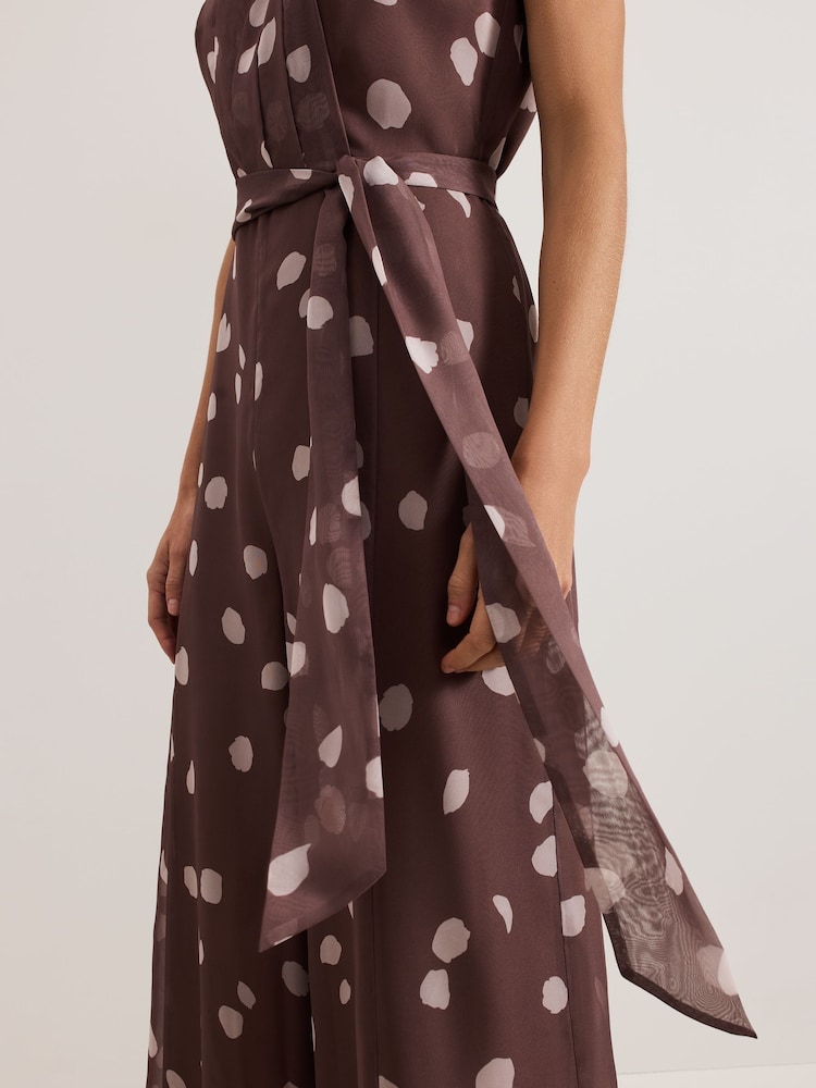 Phase Eight Maxine Spot Chiffon Jumpsuit - Imagen 5 de 5 Phase Eight Maxine Spot Chiffon Jumpsuit - Imagen 5 de 5