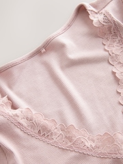 Mauve Thermogen Base Layer Lightweight Thermal Long Sleeve Bodysuit - Image 7 of 7