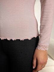 Mauve ThermoGen Lightweight Long Sleeved Top - Image 3 of 9