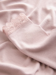 Mauve ThermoGen Lightweight Long Sleeved Top - Image 6 of 9