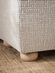 Tweedy Plain Light Natural Blaine Ottoman Storage Bench - Image 5 of 8