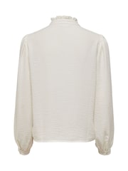 JDY White Lace Detail Long Sleeve Shirt - Image 8 of 8