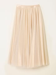 FatFace Violet Gold Prom Tulle Skirt - Image 4 of 5