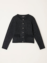 FatFace Boucle Cardigan - Imagem 1 de 1