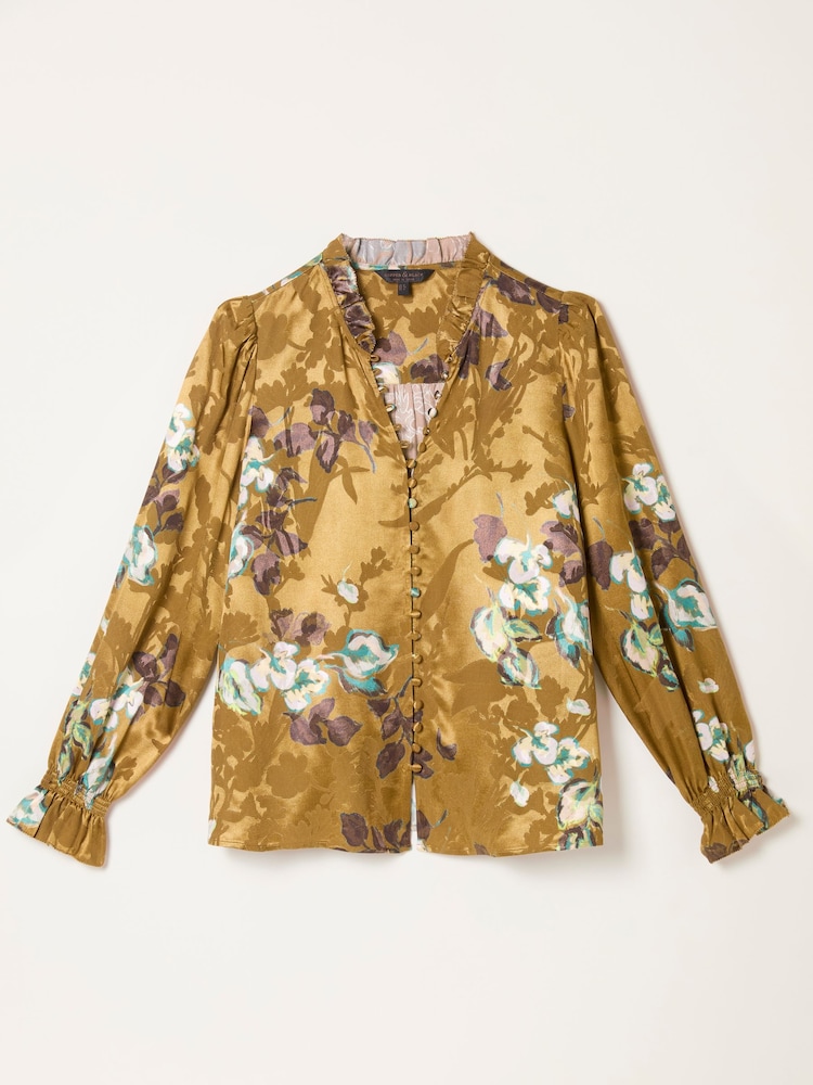 FatFace Marigold Briar Printed Blouse - Image 1 of 1 FatFace Marigold Briar Printed Blouse - Image 1 of 1