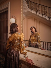 FatFace Marigold Briar Printed Blouse - Image 2 of 5