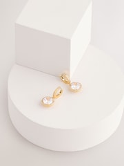kate spade new york Gold Tone Huggies Earrings - Image 1 of 4