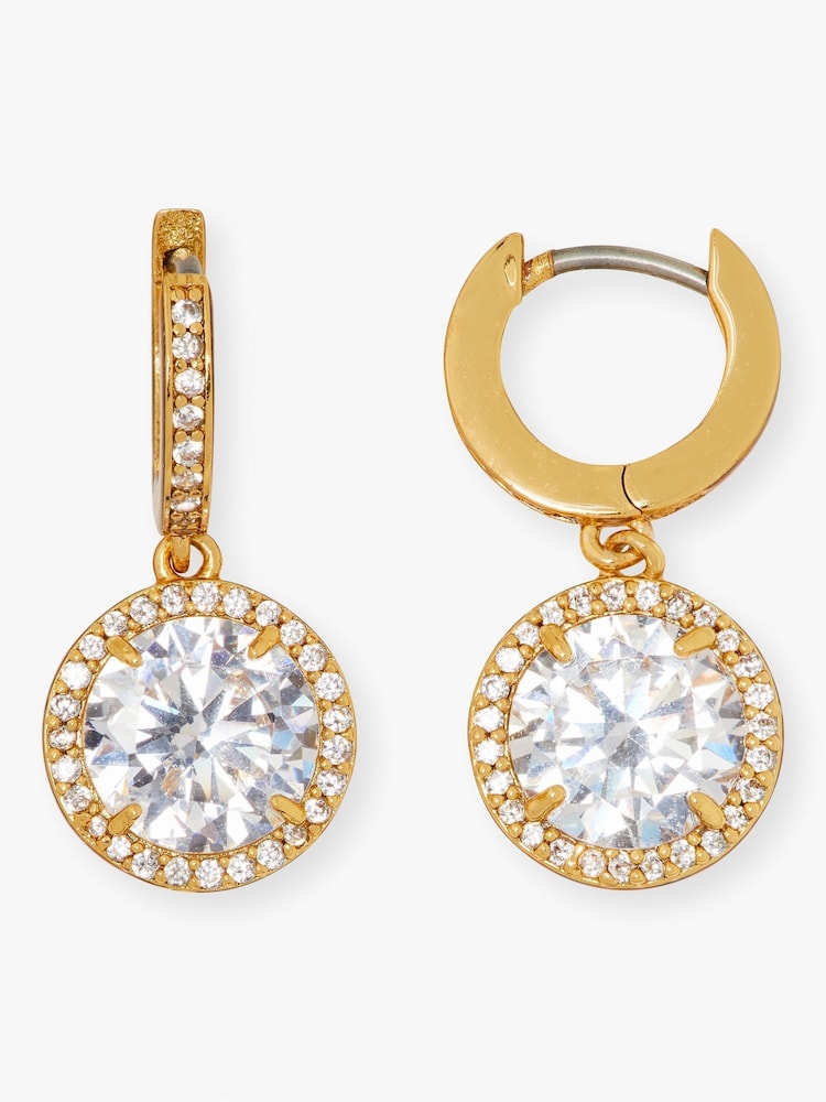 kate spade new york Gold Tone Huggies Earrings - Image 2 of 4