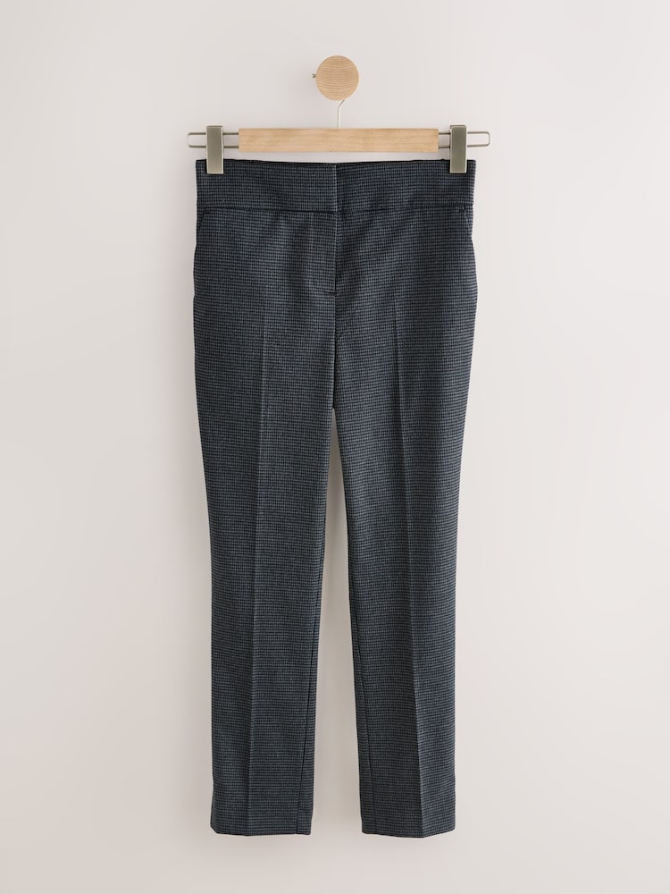 Grey Slim Check Sculpting Tailored Trousers - Image 1 of 3