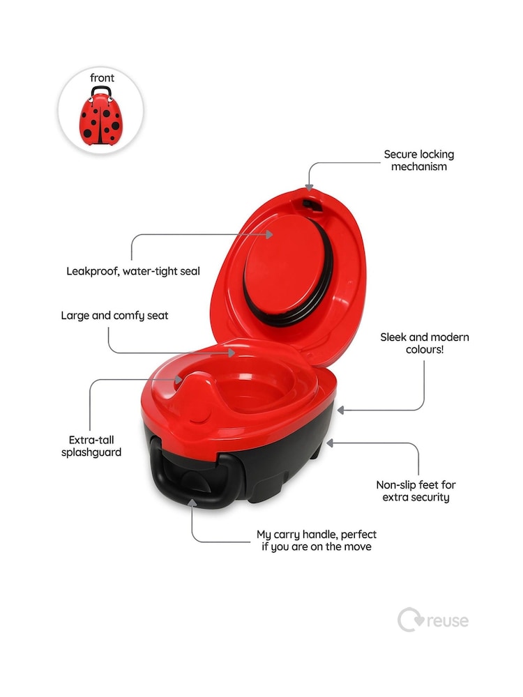 My Carry Potty Ladybird Travel Potty - Image 6 of 6