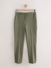 Khaki Green Slim Sculpting Tailored Trousers - Image 1 of 3