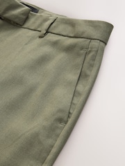 Khaki Green Slim Sculpting Tailored Trousers - Image 2 of 3