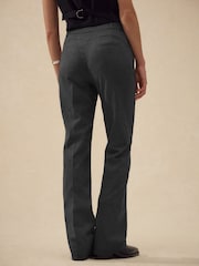 Grey Check Bootcut Sculpting Tailored Trousers - Image 5 of 8