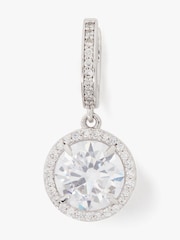 kate spade new york Silver Tone Huggies Earrings - Image 3 of 3