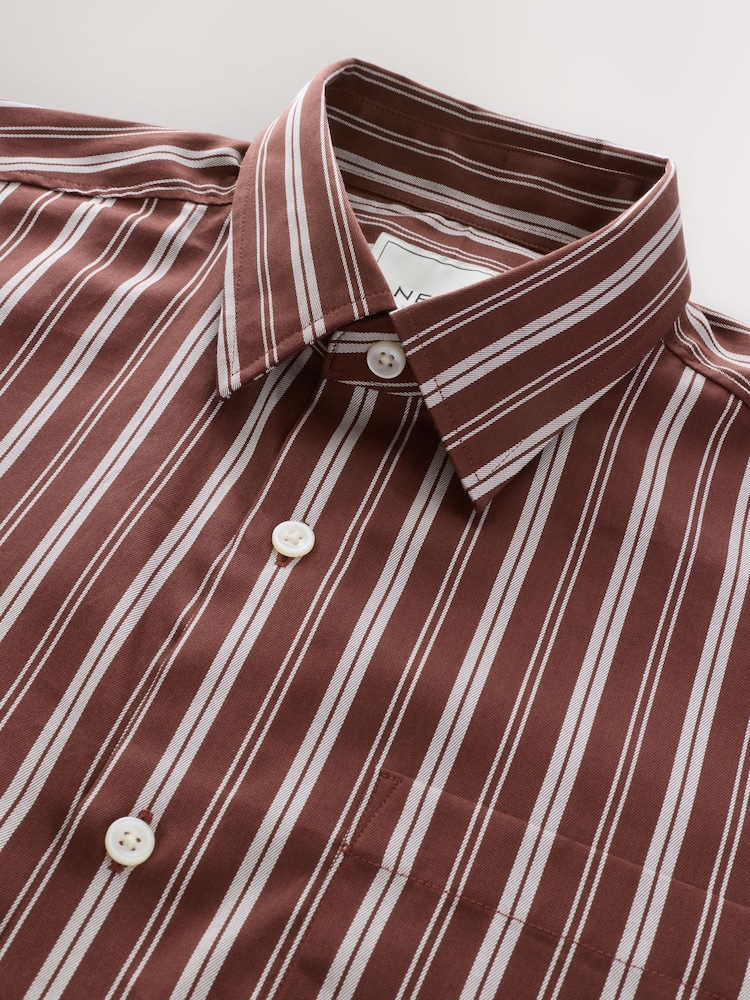 strapless open back dress Red Striped Mens Button Up Shirt – Dales Clothing Inc
