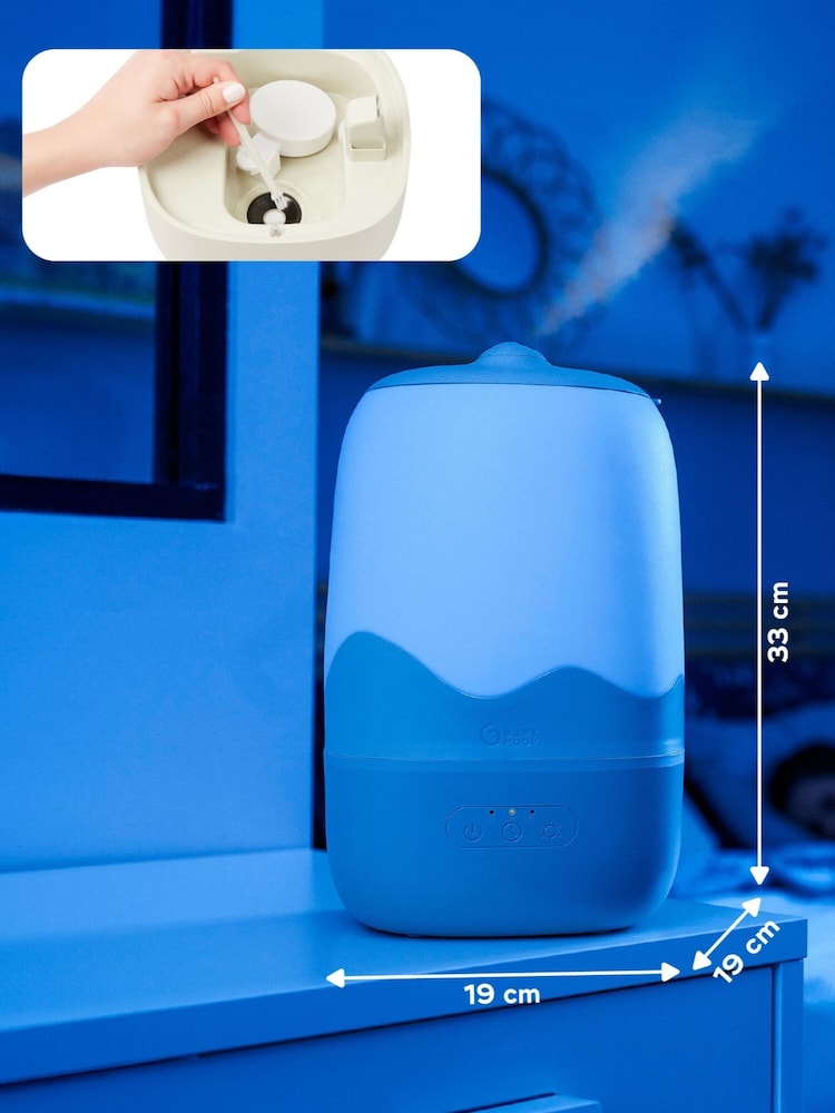 Babymoov Sand Wave 3.7L 360° Baby Humidifier Nightlight - Image 2 of 6