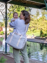 Badabulle Grey Large Bowling Changing Bag - Image 1 of 5