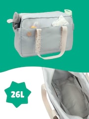 Badabulle Grey Large Bowling Changing Bag - Image 4 of 5