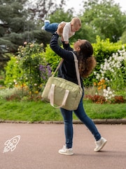 Badabulle Olive Large Bowling Changing Bag - Image 1 of 5