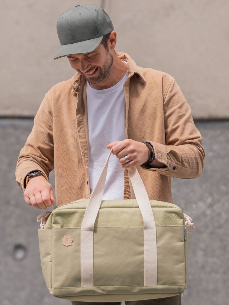 Badabulle Olive Large Bowling Changing Bag - Image 2 of 5