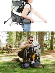 Babymoov Green Moov and Hike Baby and Toddler Hiking Carrier - Image 3 of 4