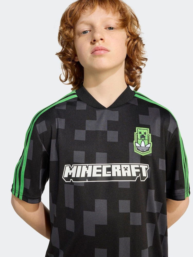 Buy adidas Originals Black x Minecraft Kids Jersey from the Next