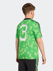 adidas Originals Green Minecraft Football T-Shirt - Image 3 of 6