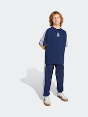 adidas Originals Navy x Minecraft Graphic Print Kids T-Shirt - Image 4 of 6